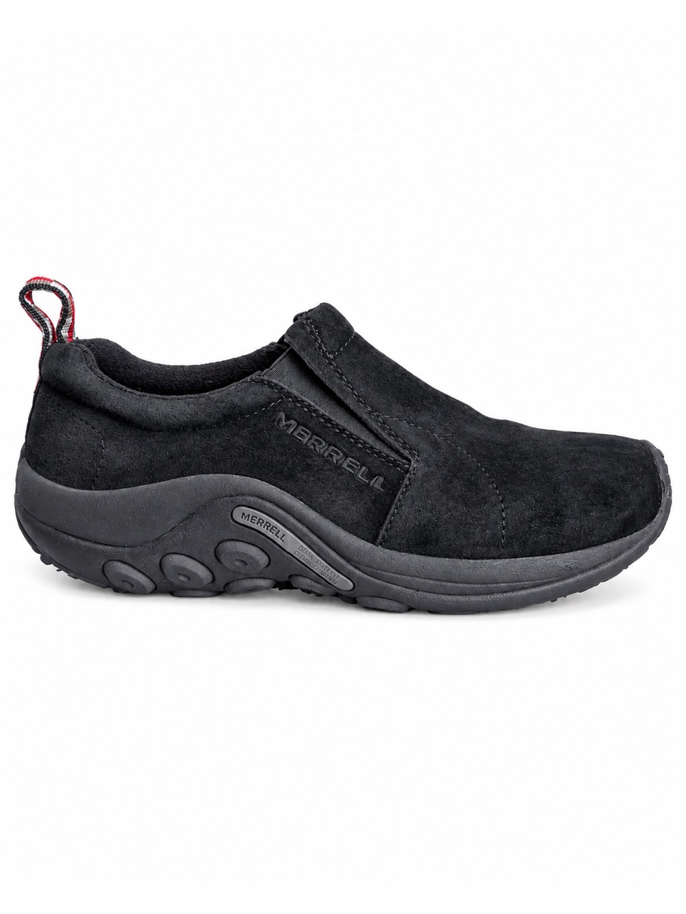 Merrell Jungle Moc Suede Slip On Walking Shoes Black Size 8